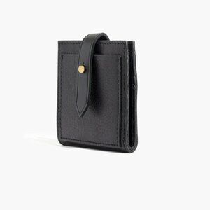 Madewell ' The Post Billfold Wallet ' Black EUC